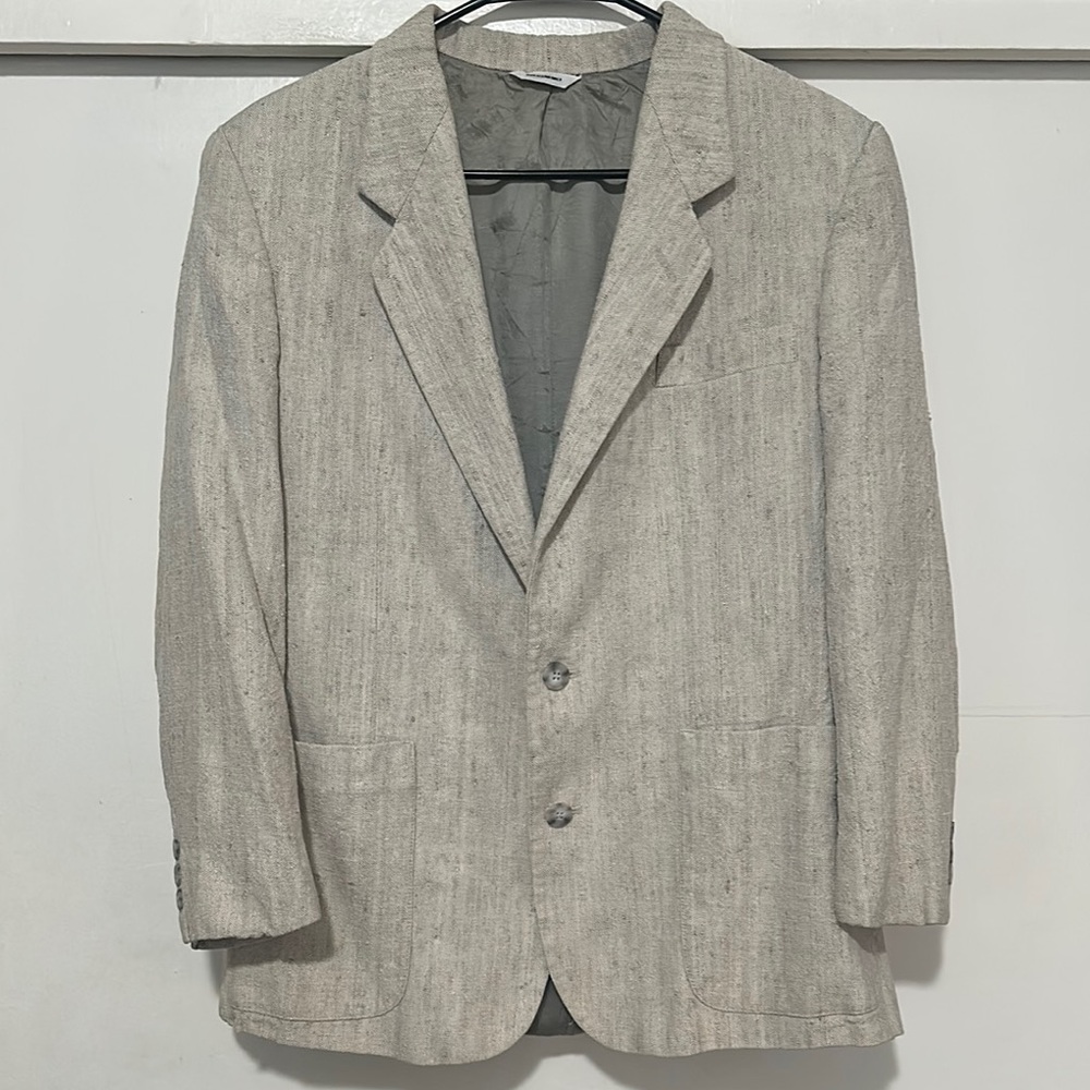 Raffinati Men's Classic Cream Blazer